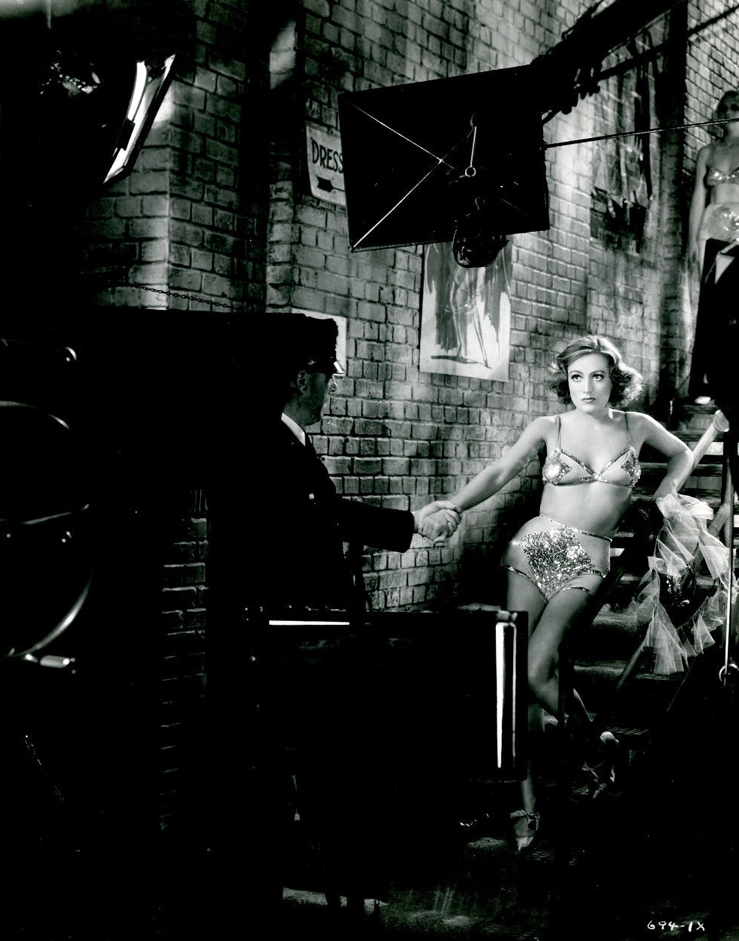 1933. Shooting 'Dancing Lady.'