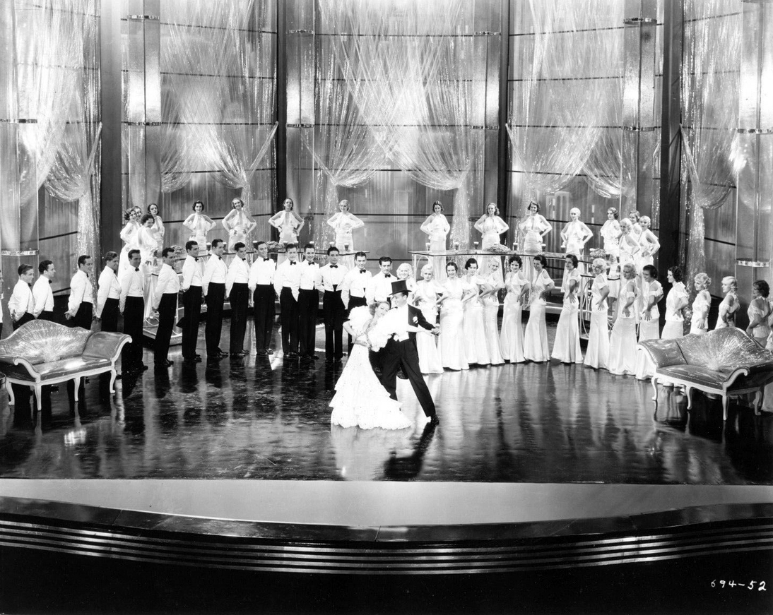 1933. 'Dancing Lady.' With Fred Astaire.