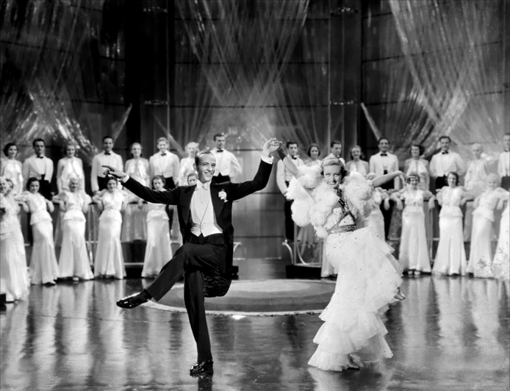 1933. 'Dancing Lady.' With Fred Astaire.
