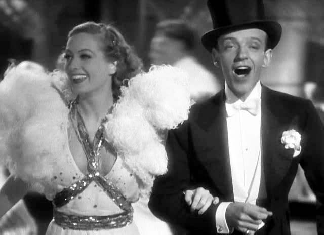 1933. 'Dancing Lady.' With Fred Astaire.