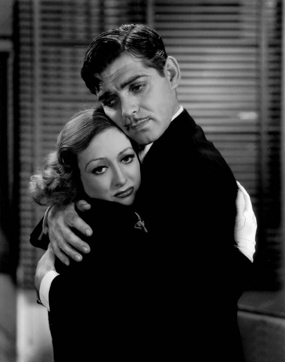 1933. 'Dancing Lady.' With Clark Gable.