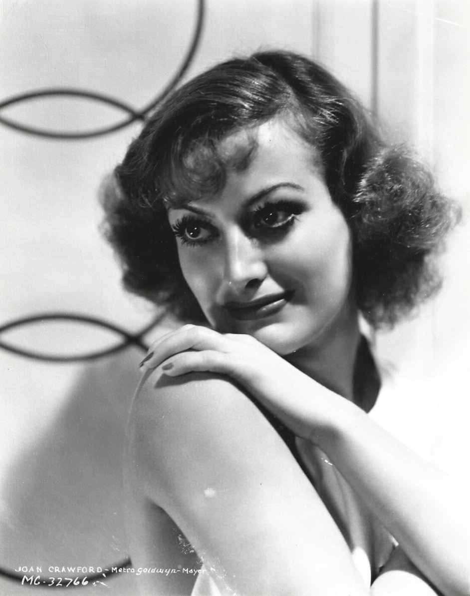 1933. Publicity for 'Dancing Lady' shot by Hurrell.