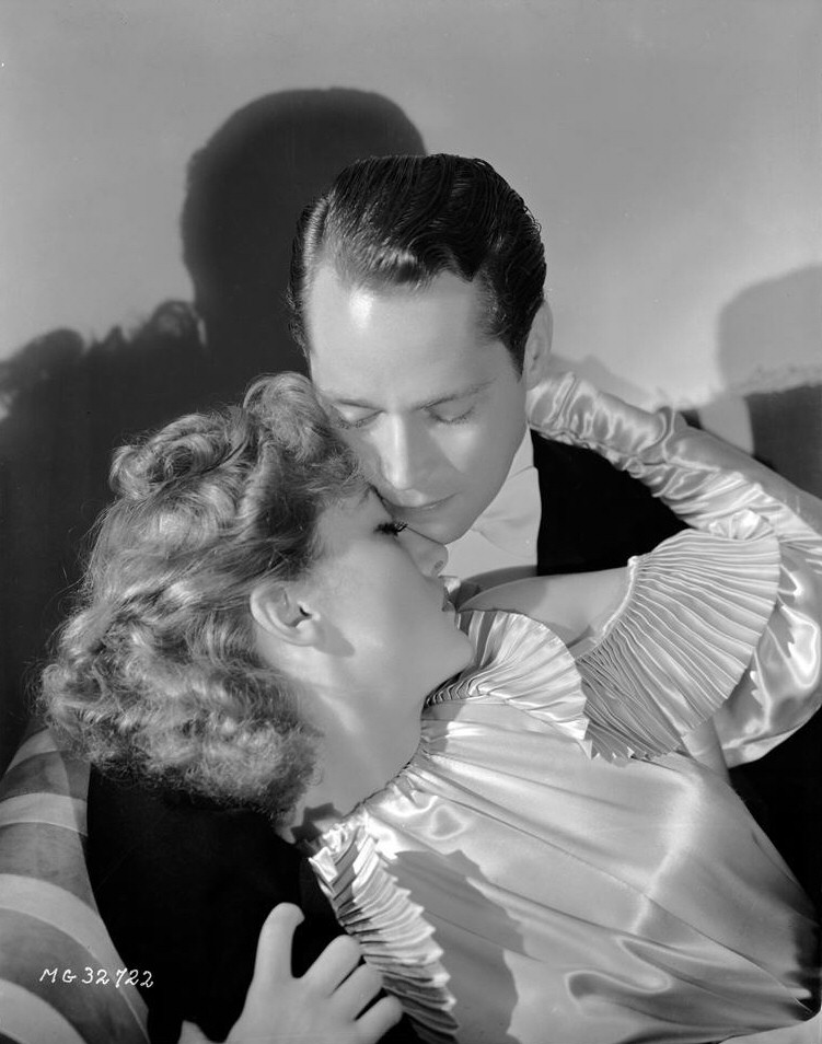 1933. With Franchot Tone. Shot by Hurrell.