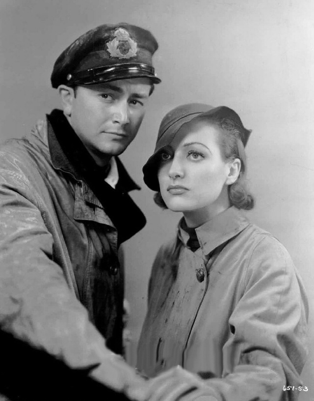 1933. With Robert Young in 'Today, We Live.'