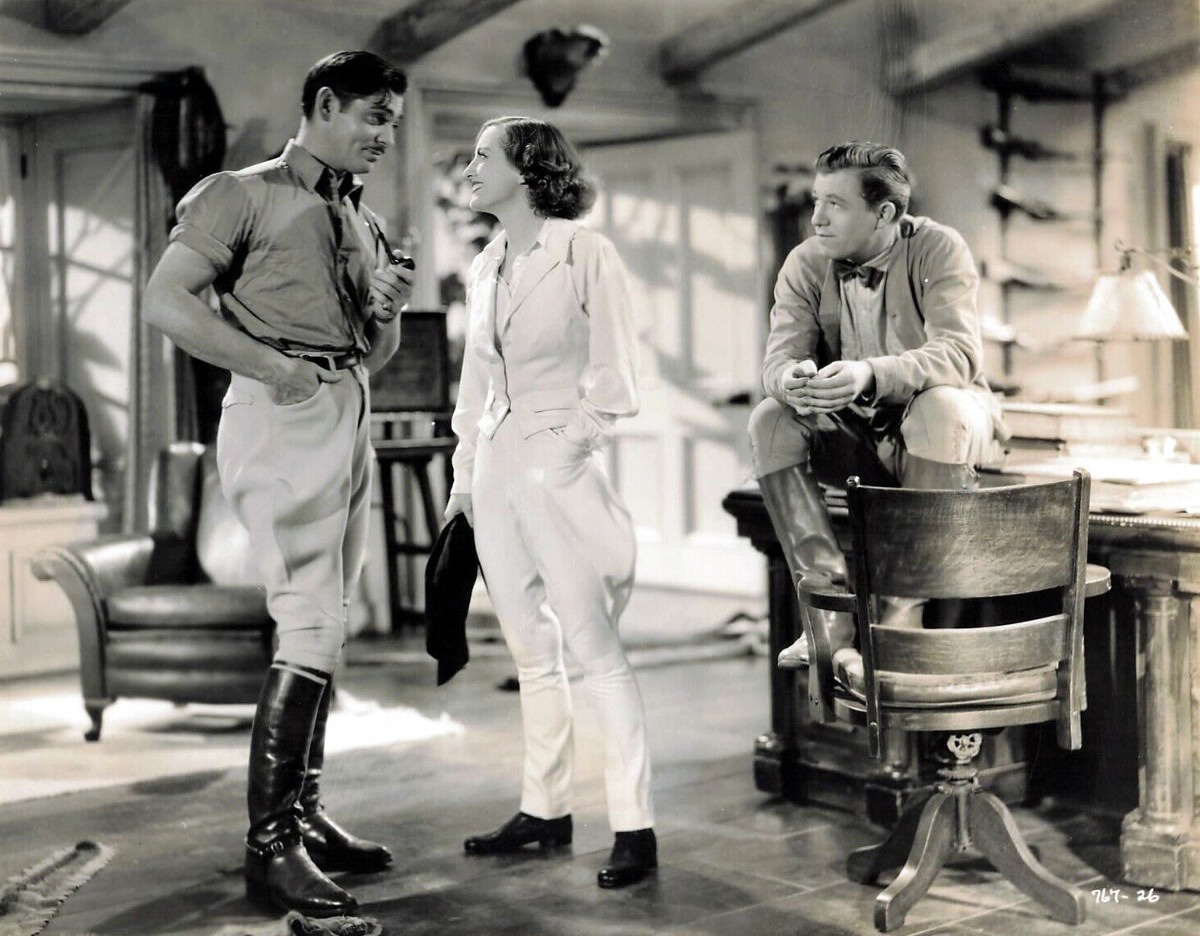 1934. 'Chained.' With Clark Gable and Stuart Erwin.