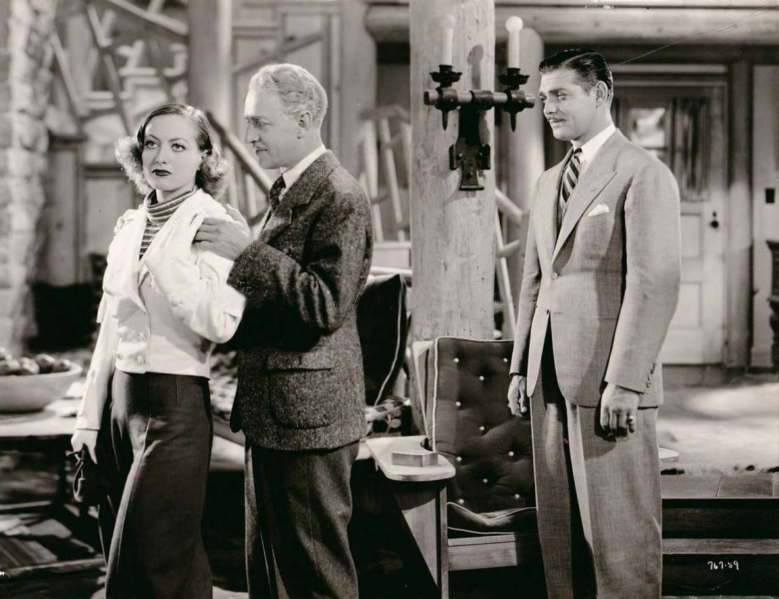1934. 'Chained.' With Otto Kruger and Clark Gable.