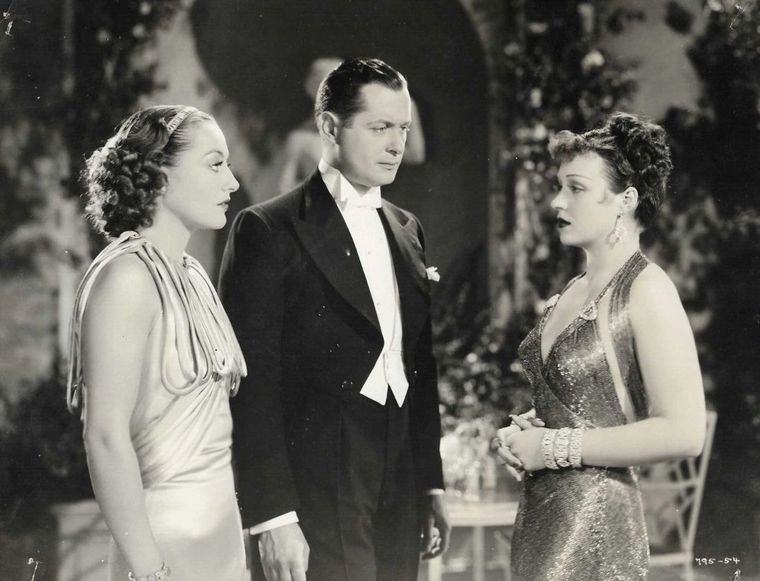 1934. 'Forsaking All Others.' With Robert Montgomery and Frances Drake.