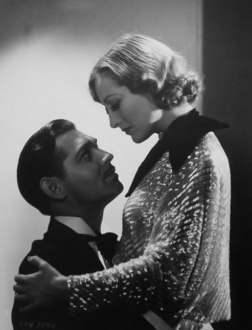 1933 publicity for 'Dancing Lady' with Clark Gable.