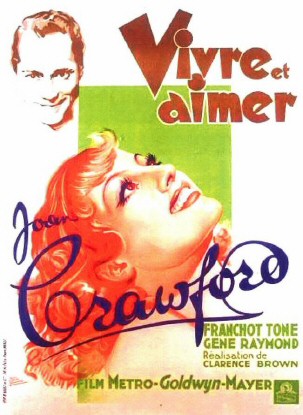 French movie poster. (Art by Rene Poissonie.)