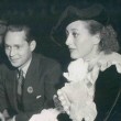 September 1934 at the Hollywood Bowl with Franchot Tone.