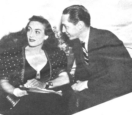 Circa 1936, with Franchot Tone.