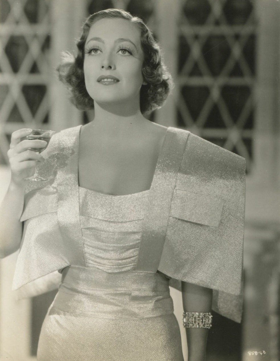 1935. A film still from 'I Live My Life.'