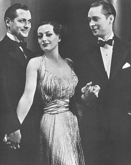 With Robert Montgomery and Franchot Tone.