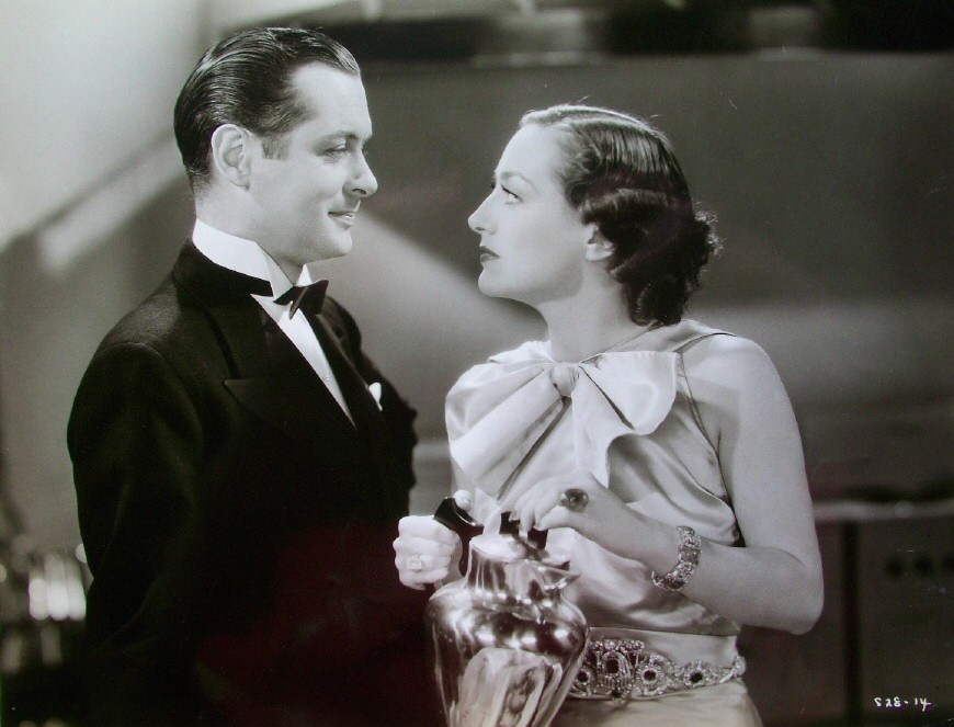 1935. 'No More Ladies.' With Robert Montgomery.