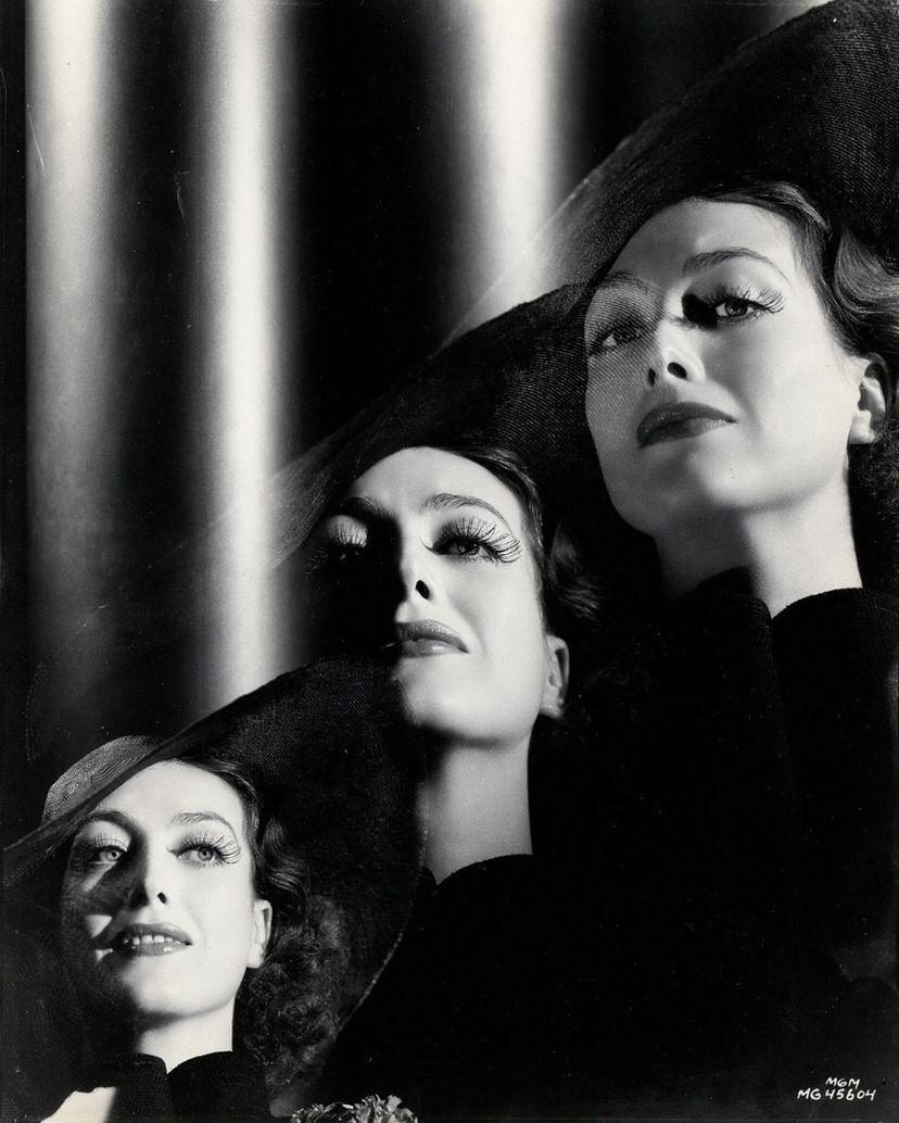 1935. 'No More Ladies' publicity montage by Hurrell.