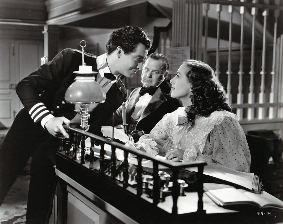 1936. 'The Gorgeous Hussy.' With Robert Taylor, left.