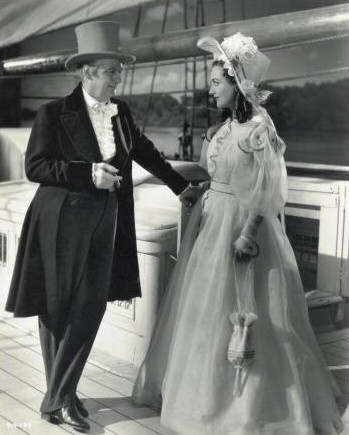 With Lionel Barrymore.