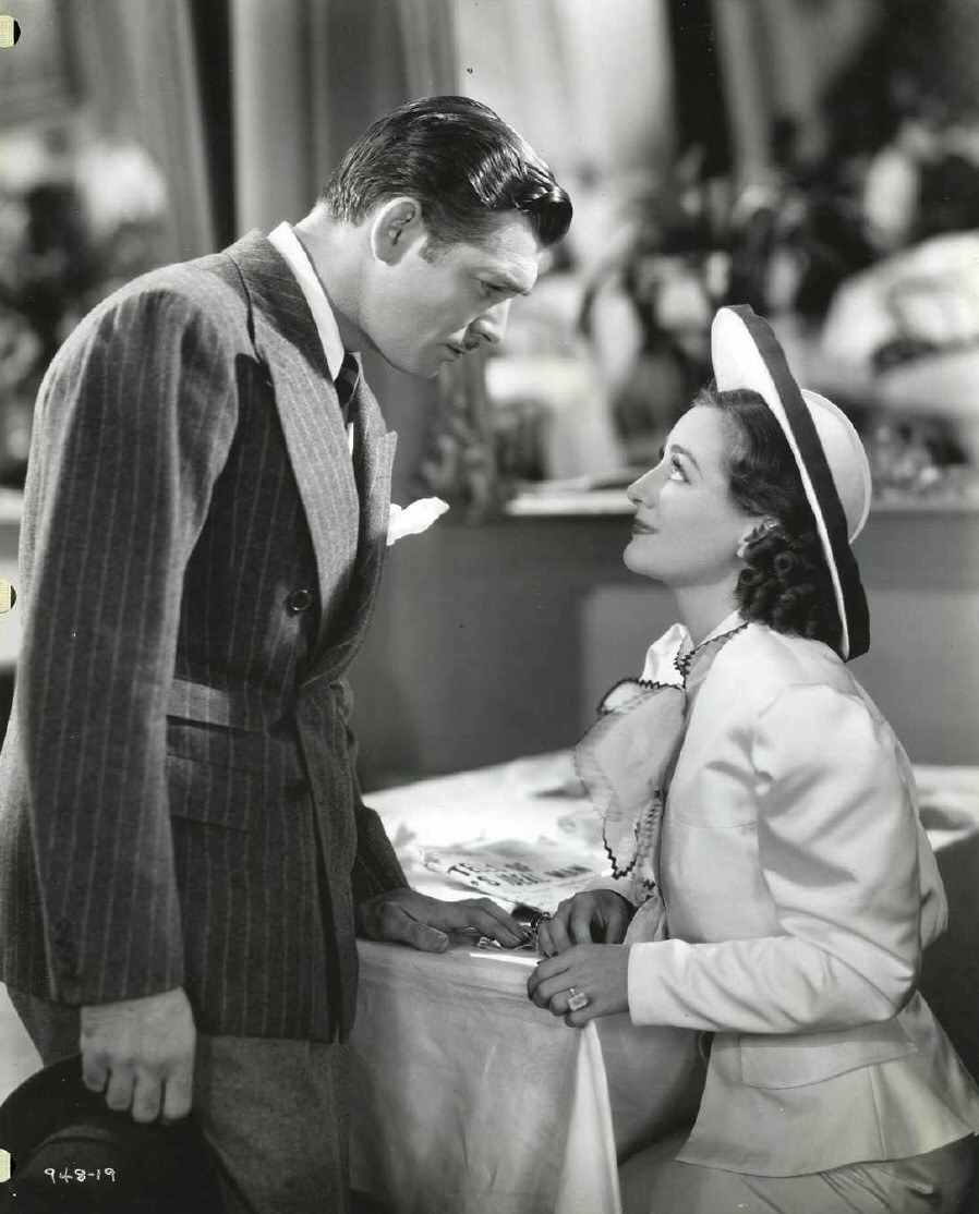 1936. 'Love on the Run.' With Clark Gable.