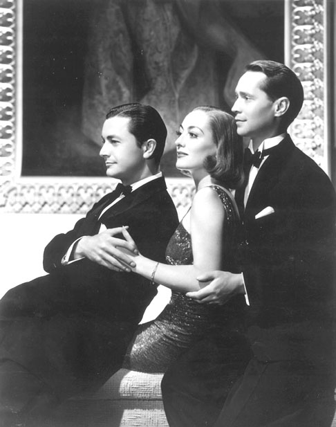 With Robert Young and Franchot Tone.