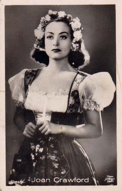 1937. 'The Bride Wore Red.' Ross Verlag postcard. 