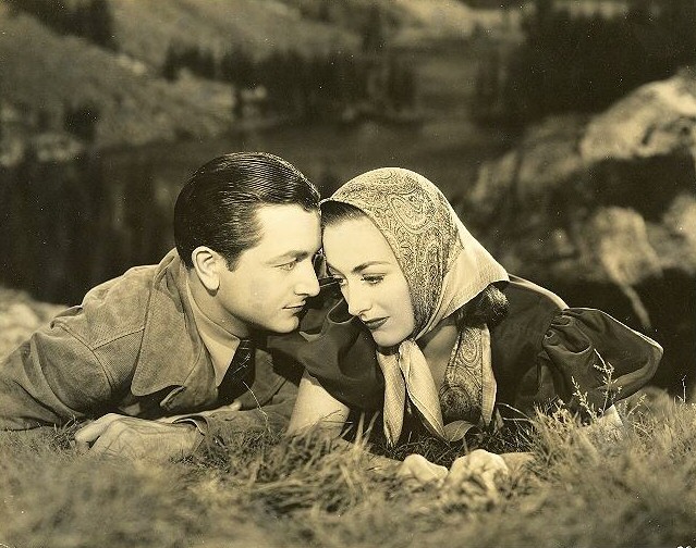 1937. 'The Bride Wore Red.' With Robert Young.