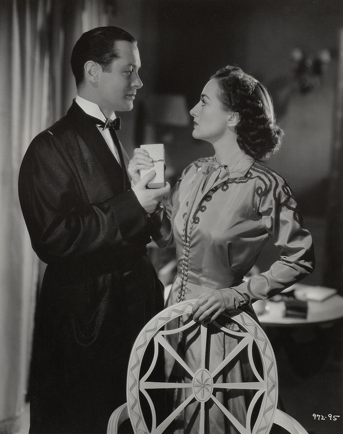 1937. 'The Last of Mrs. Cheyney.' With Robert Montgomery.