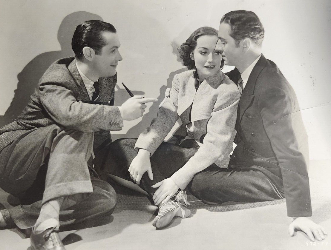 1937. 'The Last of Mrs. Cheyney.' With Robert Montgomery and William Powell.
