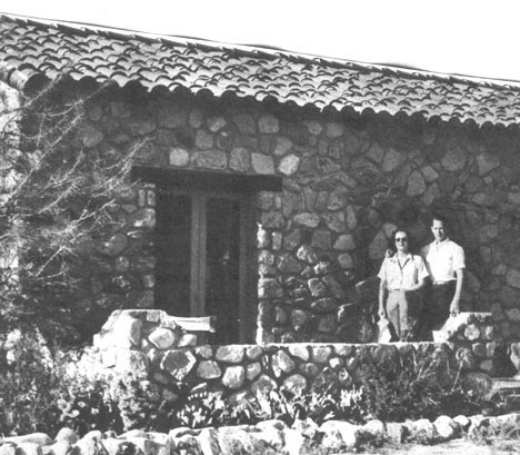 1937. At the B-Bar-H ranch in Palm Springs.