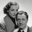 1937. Publicity for 'The Last of Mrs. Cheyney' with Robert Montgomery and William Powell.