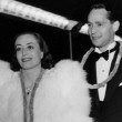 1937. With Franchot Tone at the premiere of 'The Good Earth.'