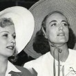 July 1938. With Joan Bennett, left, and Hedy Lamarr.