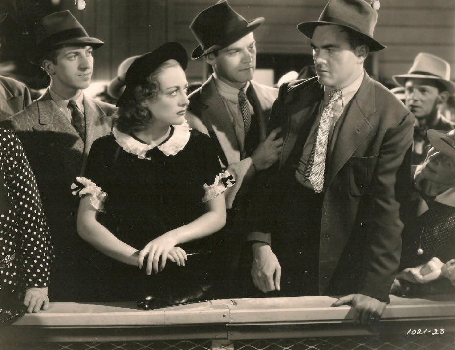 1938. 'Mannequin.' With Alan Curtis, center.