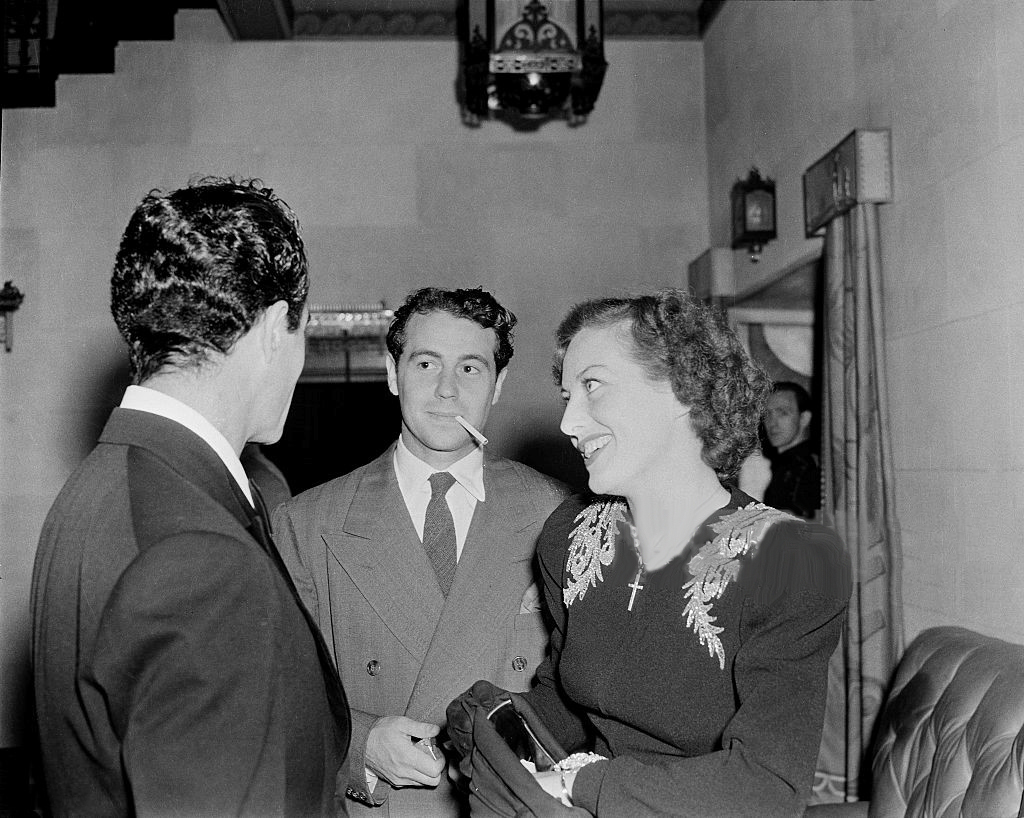 1939. With boyfriend Charles Martin.
