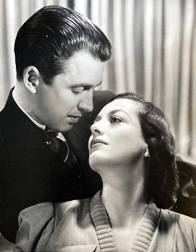 Publicity for 'Ice Follies of 1939' with James Stewart. Shot by Clarence Sinclair Bull.