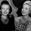 1939. With Lana Turner, left, and Ann Rutherford at unknown event.