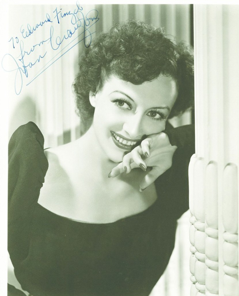 Autographed version of the above; 1939 for MGM by Willinger.