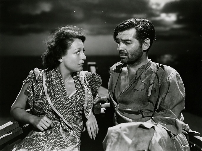 1940. 'Strange Cargo.' With Clark Gable.