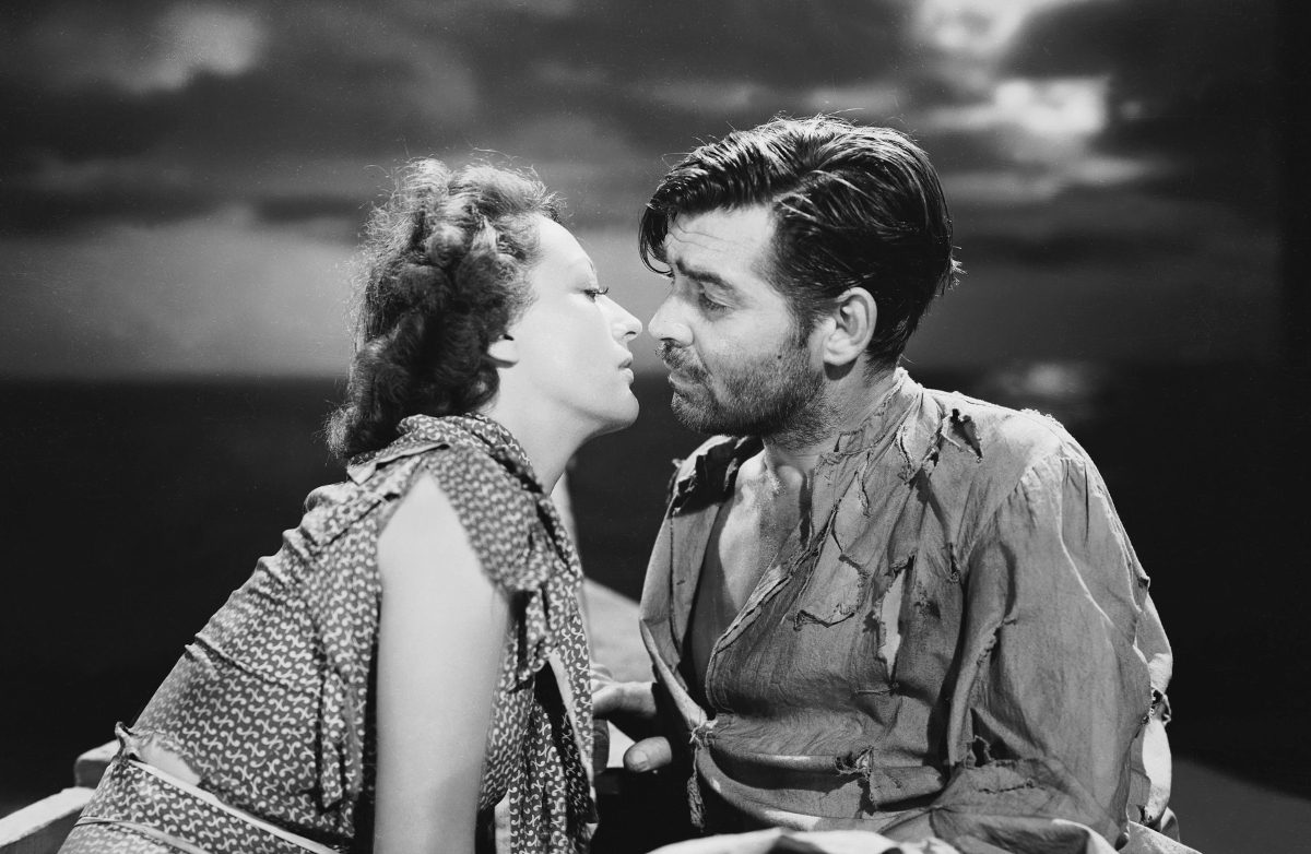 1940. 'Strange Cargo.' With Clark Gable.