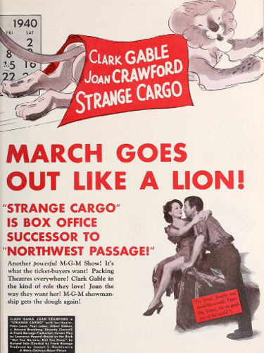 Motion Picture Daily. March 1940.