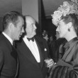 1942, with Humphrey Bogart and Sydney Greenstreet.