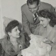 Summer of 1941, with Judy Garland and husband-to-be David Rose. (Some sources say this is from Judy's 19th birthday party; some say her bridal shower.)