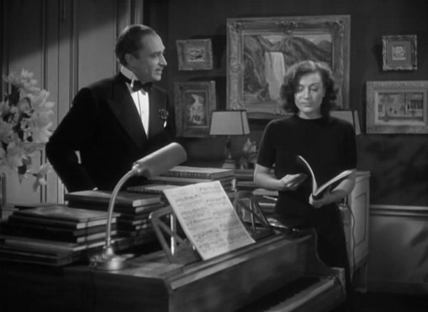 1941. 'A Woman's Face' screen shot with Conrad Veidt.