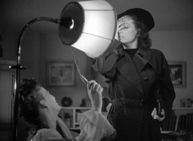 1941. Screen shot from 'A Woman's Face,' with Osa Massen.