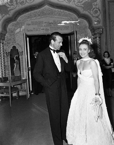 4/24/38. With Gary Cooper at the Cocoanut Grove.