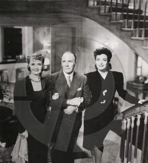 1942. 'They All Kissed the Bride.' Billie Burke at left.