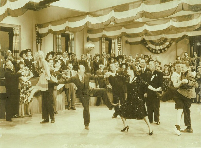 1942. Jitterbugging in 'They All Kissed the Bride.'
