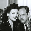 1942. Publicity shot for 'They All...', with Melvyn Douglas.