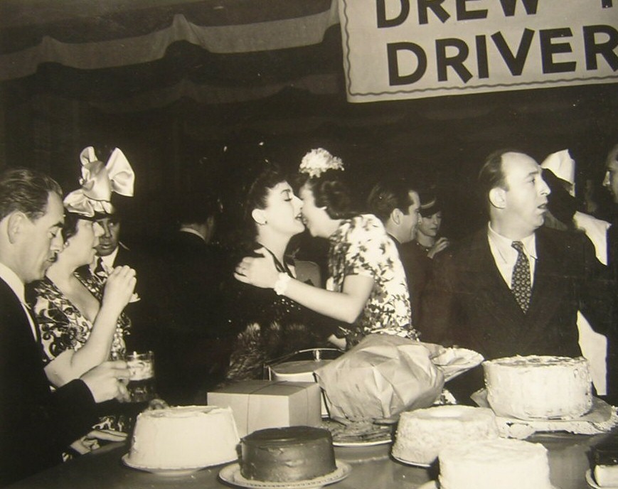 1942. 'They All Kissed the Bride.' With Mary Treen and Allen Jenkins.