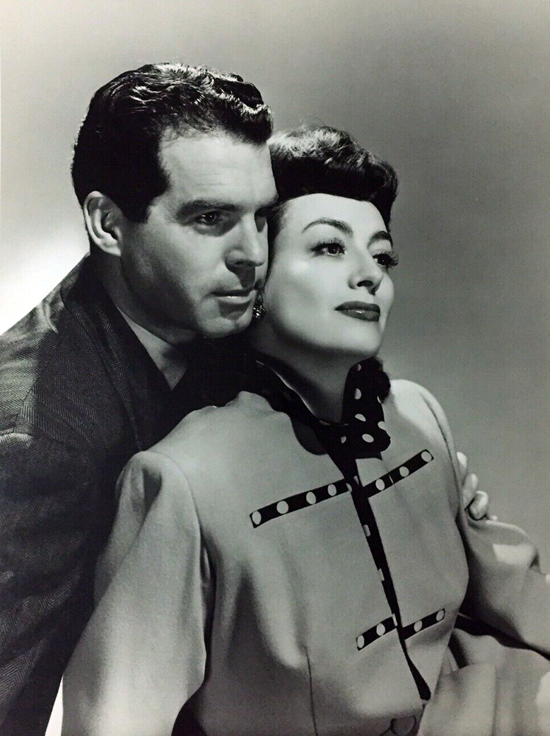 1943. 'Above Suspicion' publicity with Fred MacMurray.