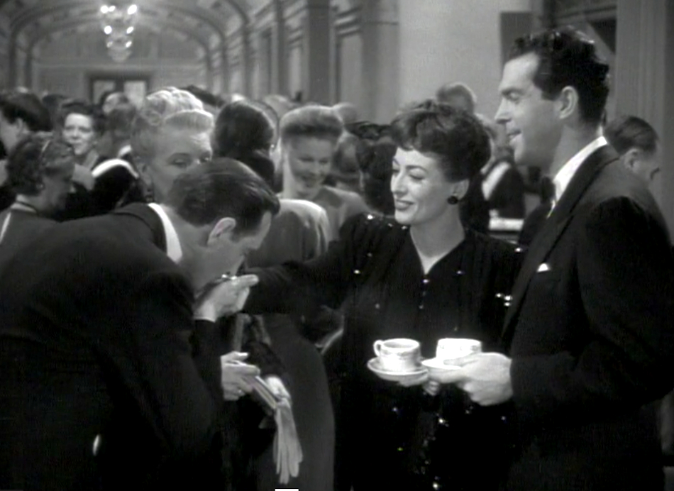 1943. A film still from 'Above Suspicion.'